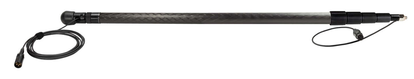 QuickPole Serie 5 - verkabelte Tonangel, seitlicher Kabelauslass