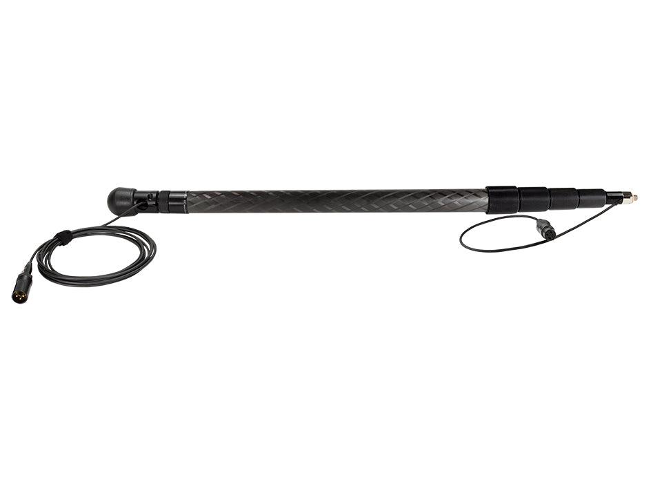 QuickPole Serie 5 - Wired Boom Pole, Cable Outlet on the Side