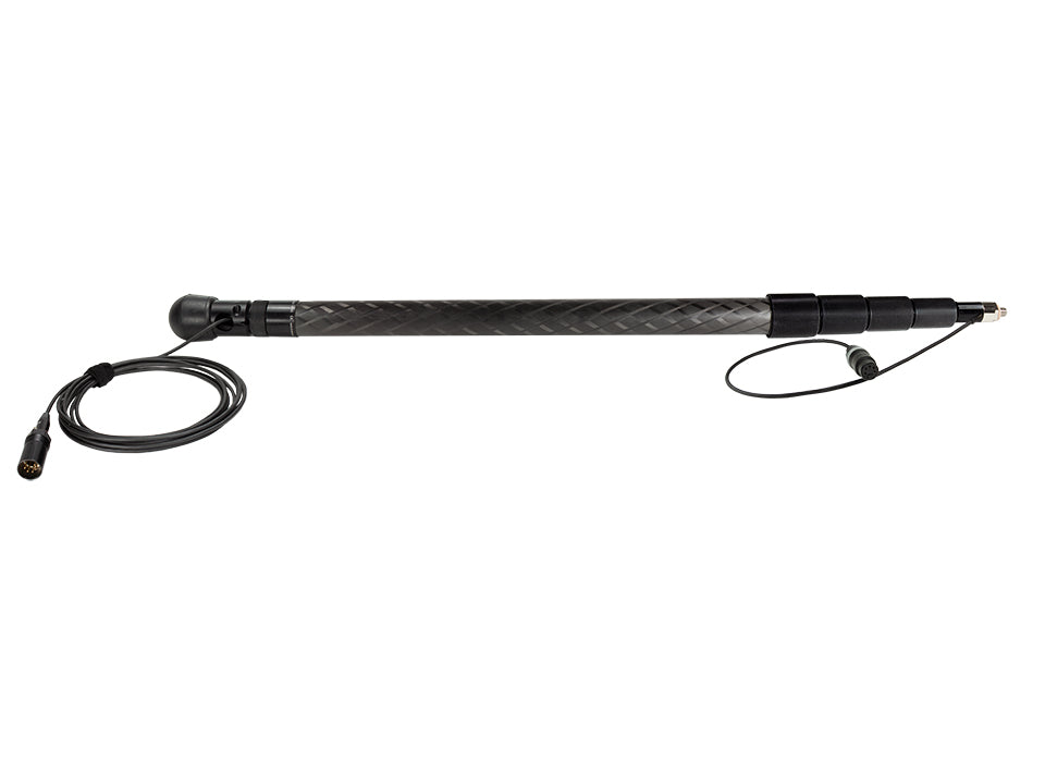 QuickPole Serie 5 - Wired Boom Pole, Cable Outlet on the Side