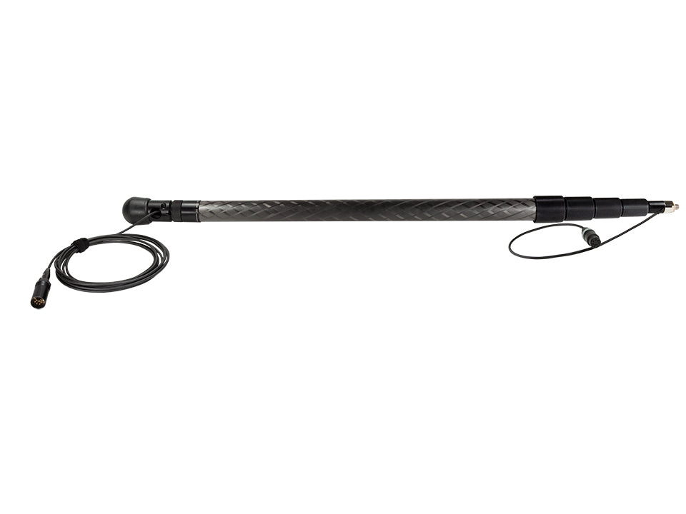 QuickPole Serie 5 - Wired Boom Pole, Cable Outlet on the Side