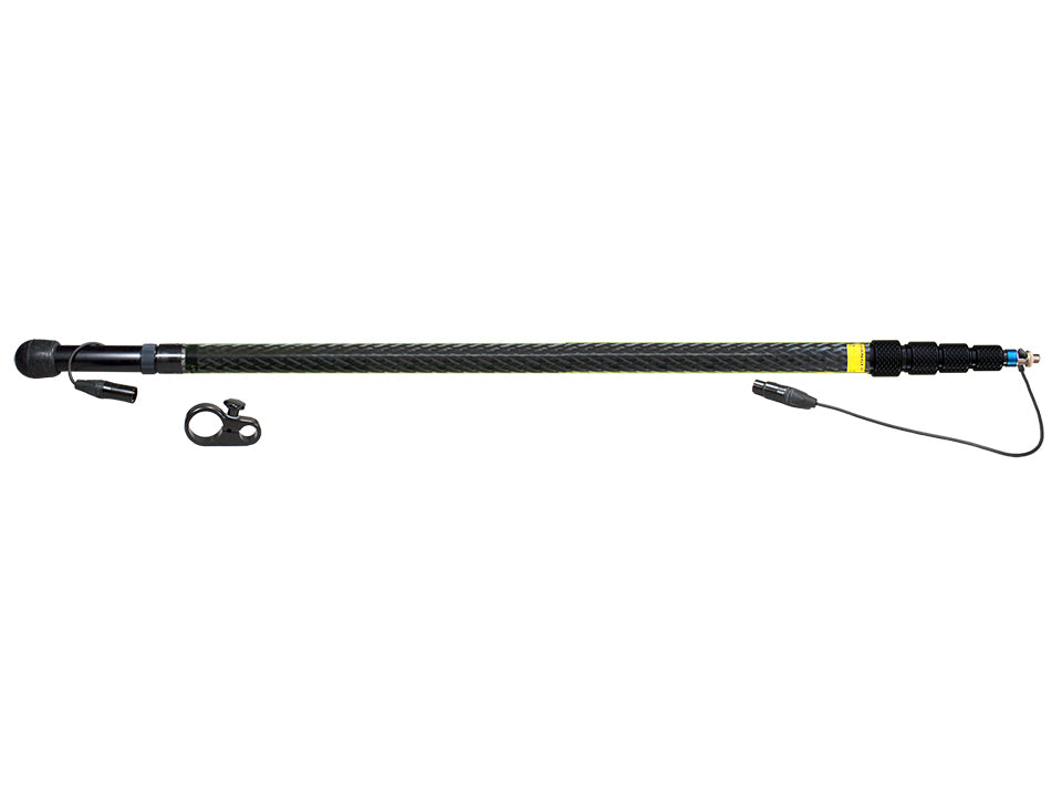 QuickPole Serie 5 - Wired Boom Pole, Cable Outlet on the Side