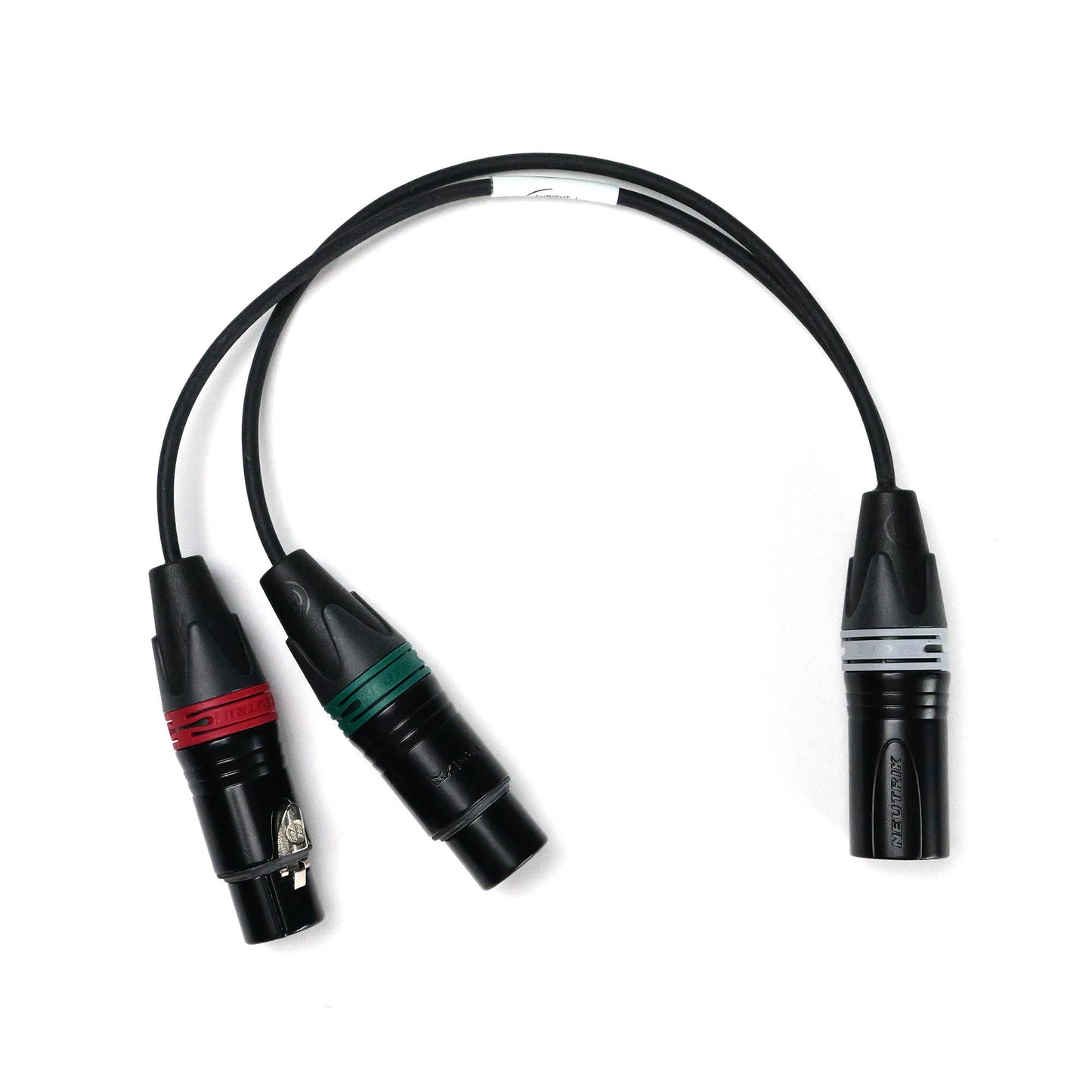 2x XLR-3F / XLR-5M - Stereo Adapter Cable - Perivox® Y-Cable (SKA-D)
