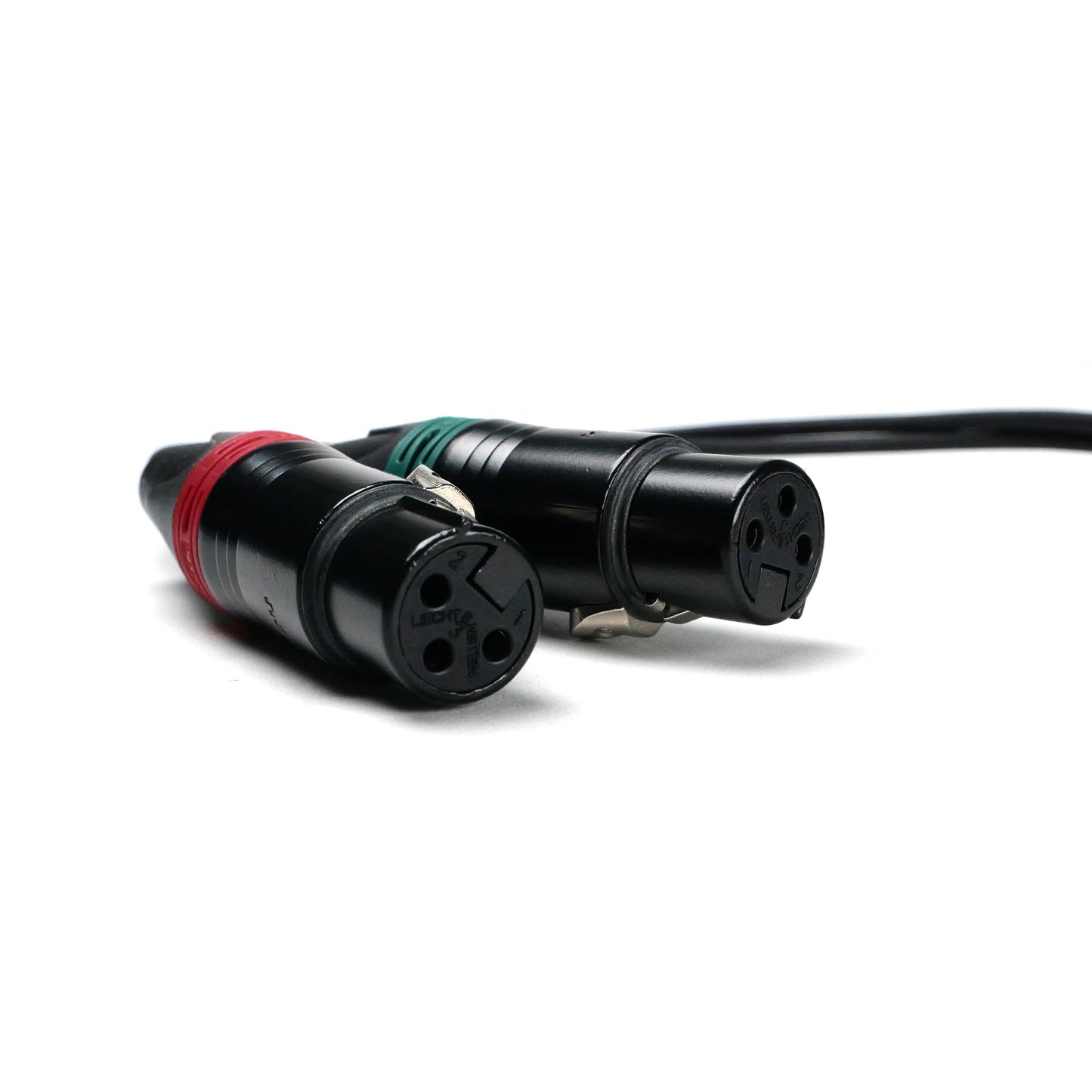 2x XLR-3F / XLR-5M - Stereo Adapter Cable - Perivox® Y-Cable (SKA-D)