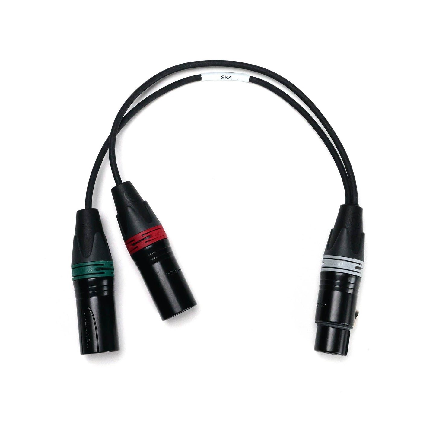 XLR-5F / 2x XLR-3M - Stereo Adapter Cable - Perivox® Y-Cable (SKA)