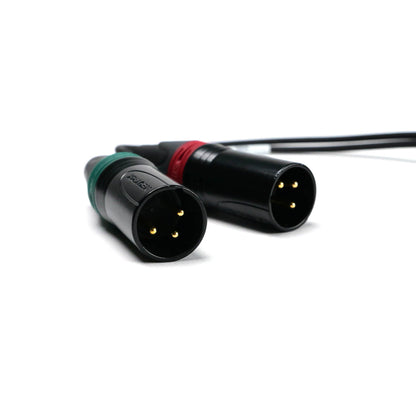 XLR-5F / 2x XLR-3M - Stereo Adapter Cable - Perivox® Y-Cable (SKA)