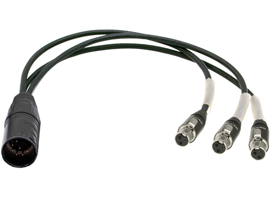 SKA-DMS-M-TA3 - Adapter Cable XLR-7M / 3x TA3F