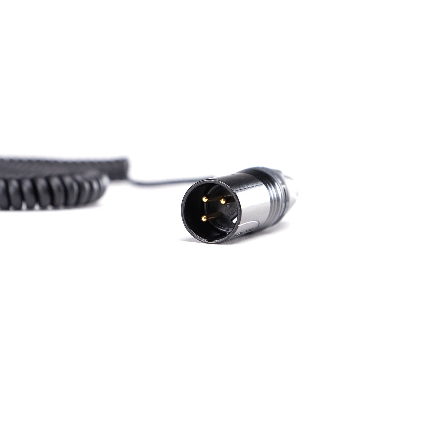 Coiled Microphone Cable XLR-3M to Low Profile XLR-3F (SMK50-LPXLR)