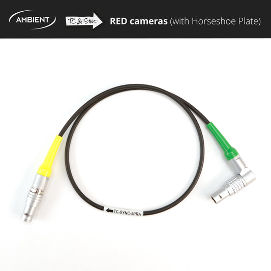 TC-SYNC-5PRA - Timecode & Sync Cable to 5-pin push-pull connector