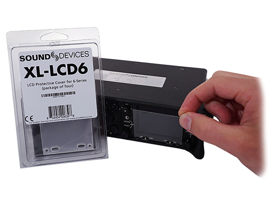 XL-LCD6 - LCD-Cover for 6-Series Recorder