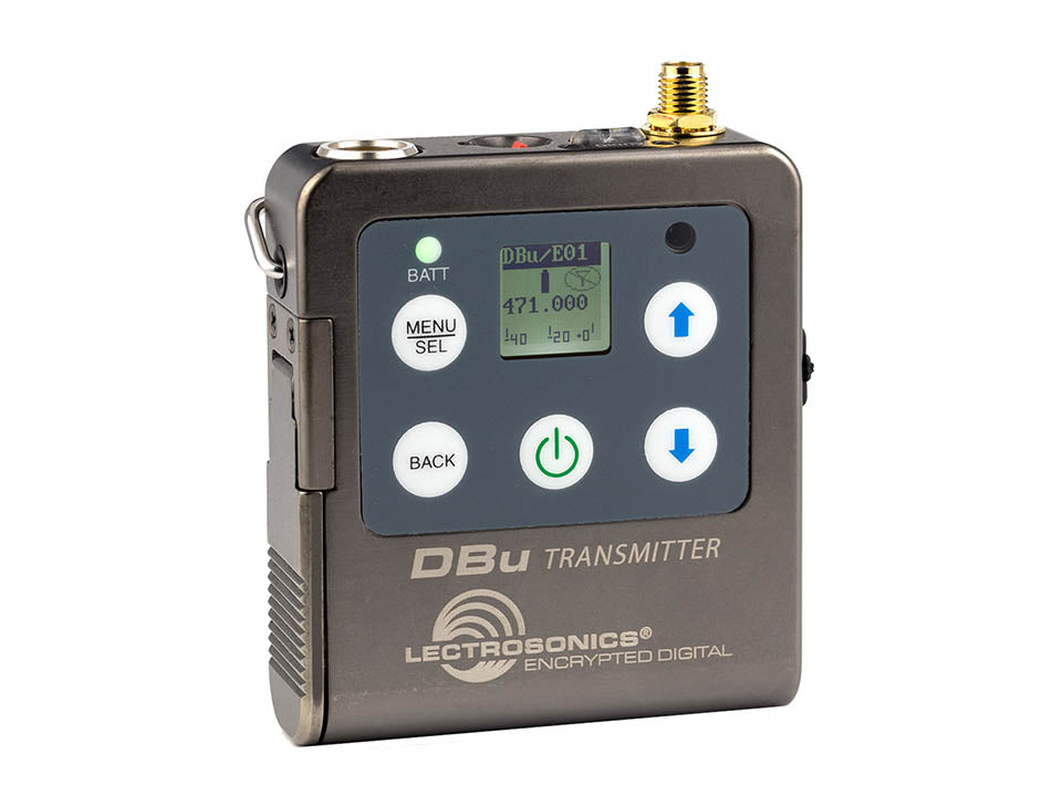 DBu/E01 - Digital Bodypack Transmitter