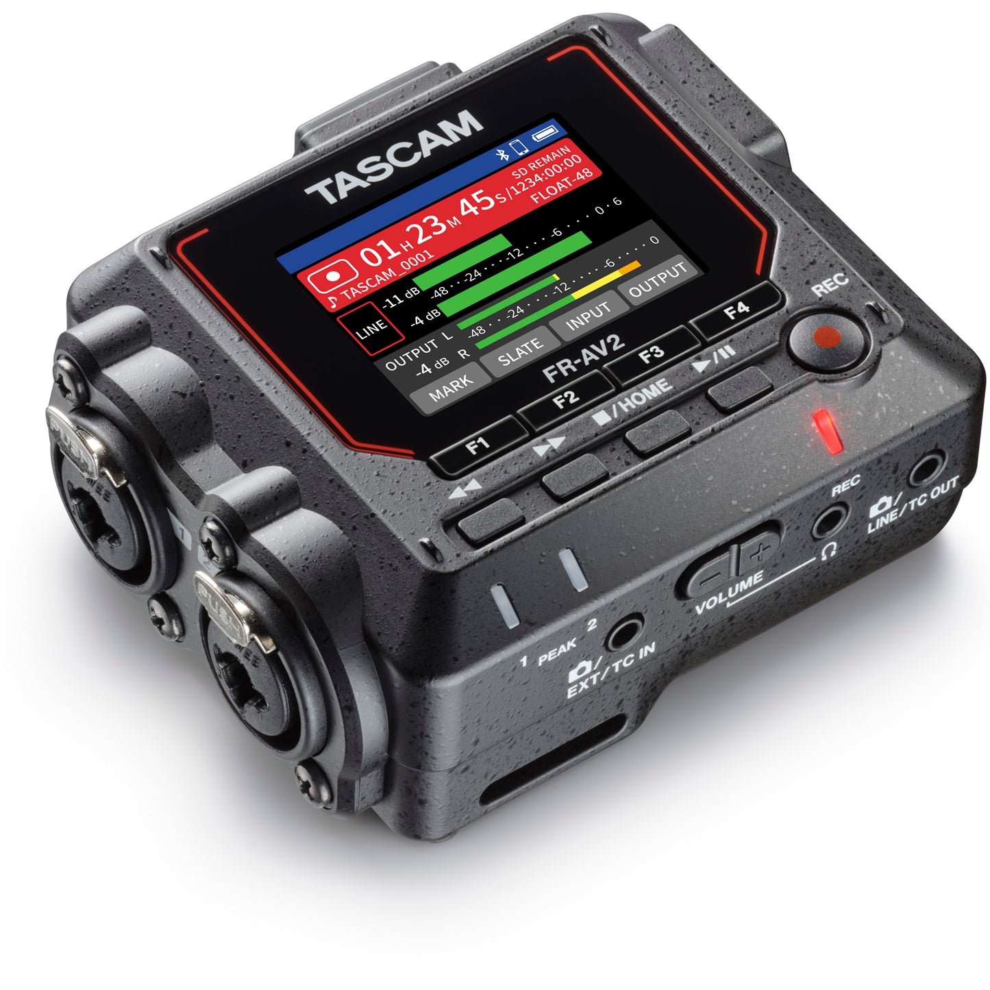 Tascam FR-AV2 2-channel audio recorder with timecode