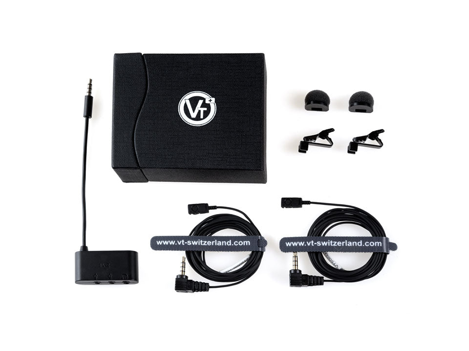 VT506Mobile Interview Kit - 2 Lavaliermikrofone