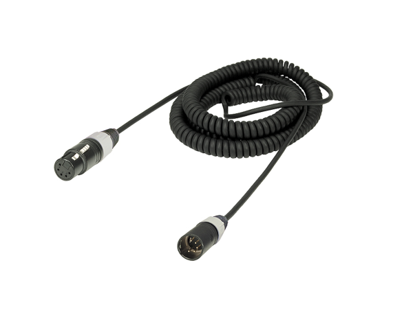 Coiled Microphone Cable, Stereo